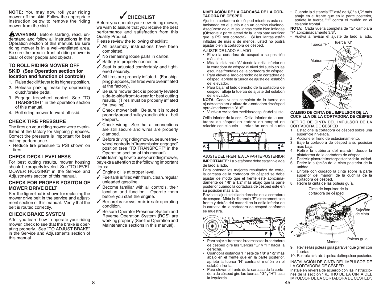 Weed Eater WELRV1 User Manual | Page 8 / 26