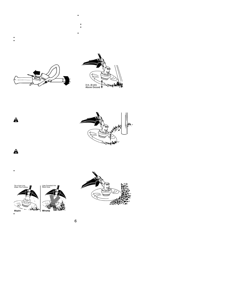 Weed Eater TWIST-N-EDGE 530086934 User Manual | Page 6 / 11