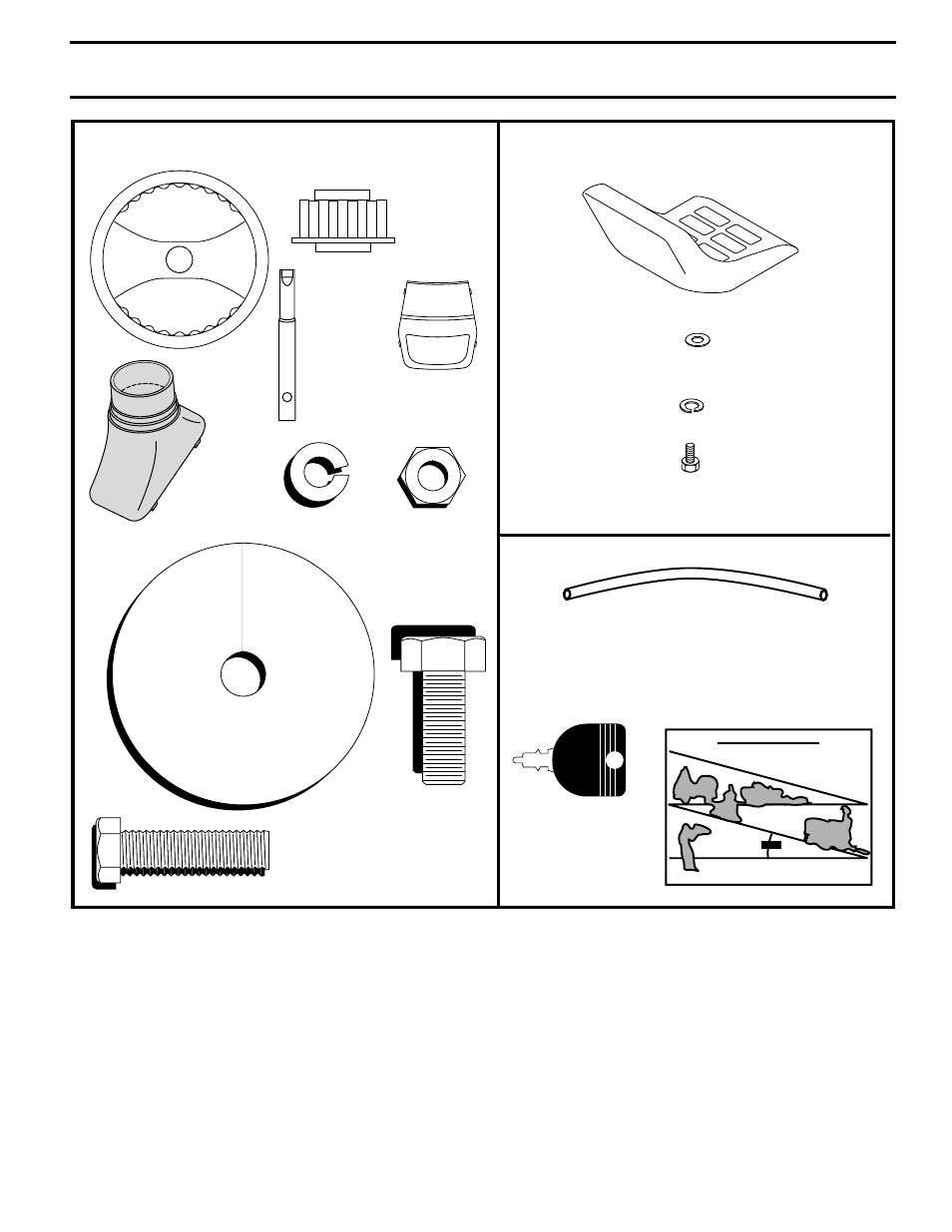 Unassembled parts | Weed Eater 177677 User Manual | Page 5 / 48
