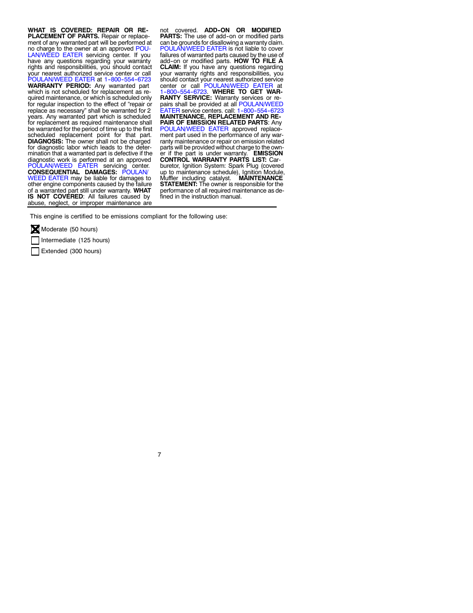 Weed Eater TWIST-N-EDGE 530086412 User Manual | Page 7 / 7