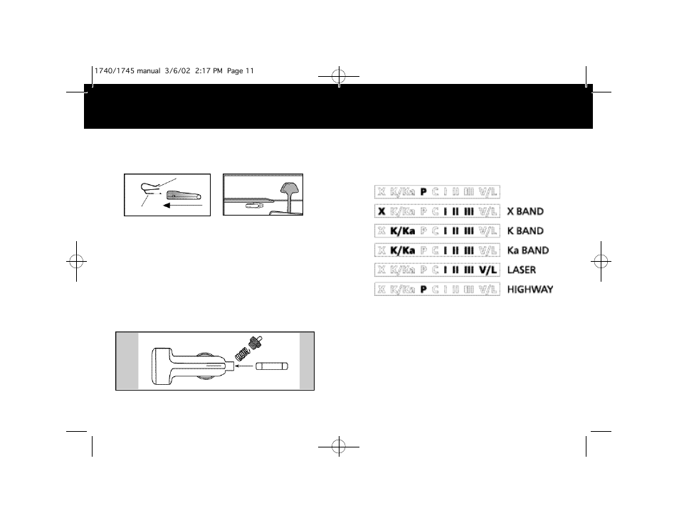 Operation, 9installation | Whistler 1740 User Manual | Page 6 / 18