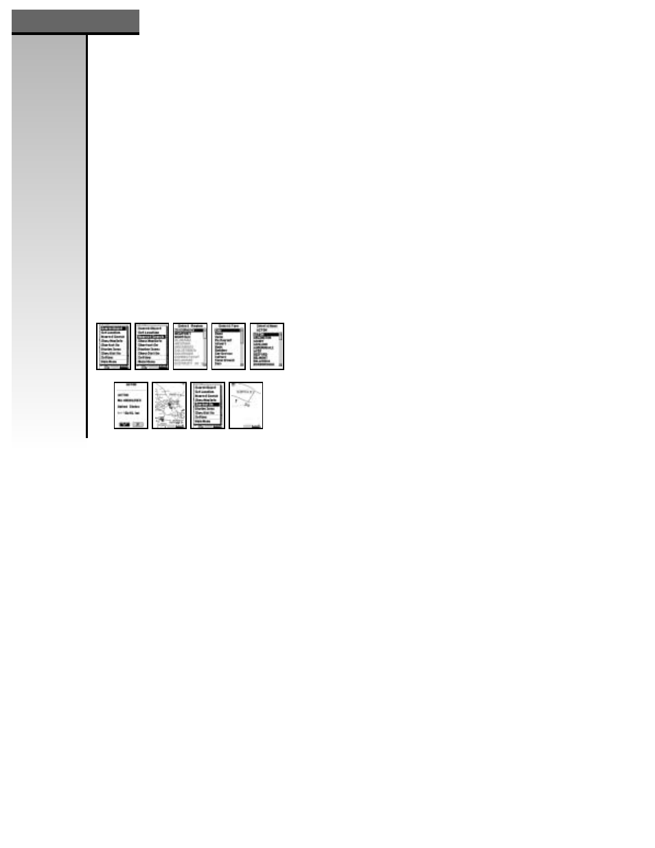 Galileo, Shortcut | Whistler GPS User Manual | Page 21 / 42