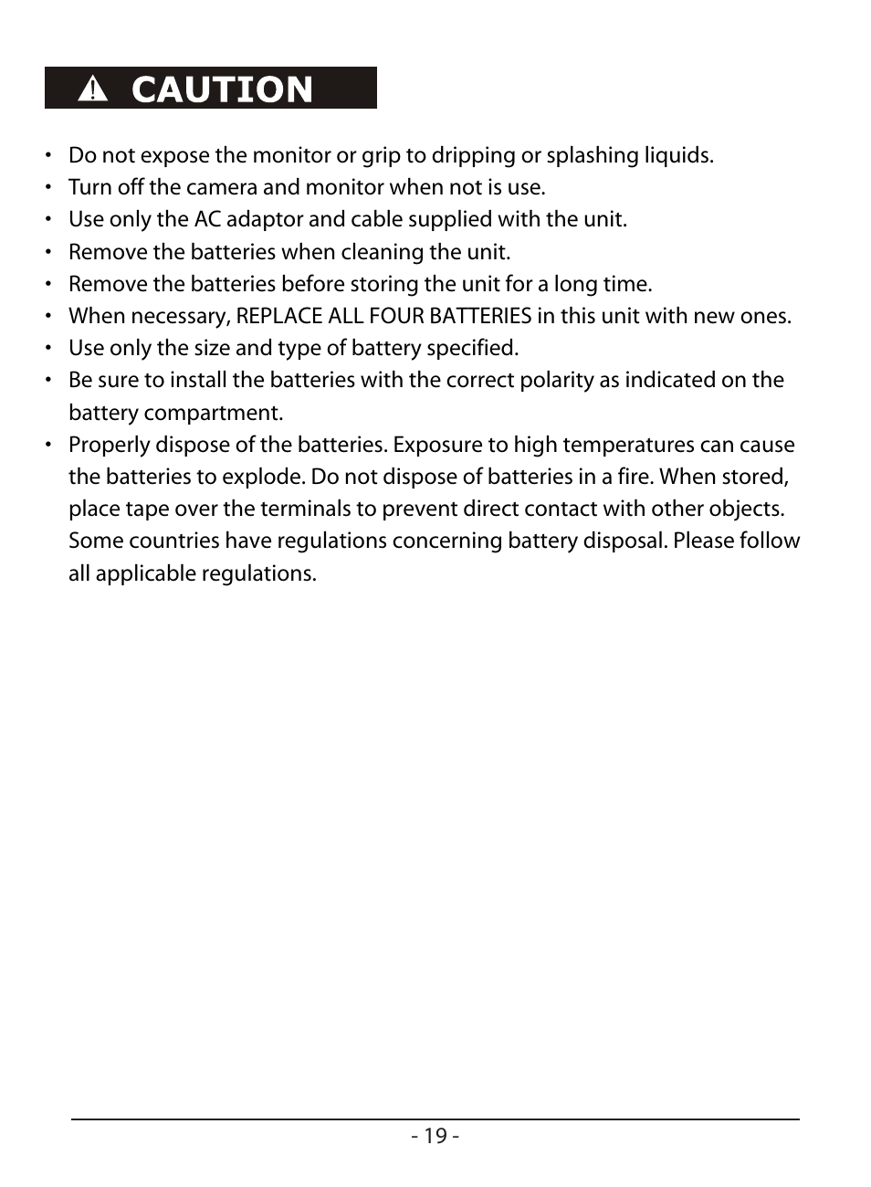 Whistler WIC-3509P User Manual | Page 21 / 24