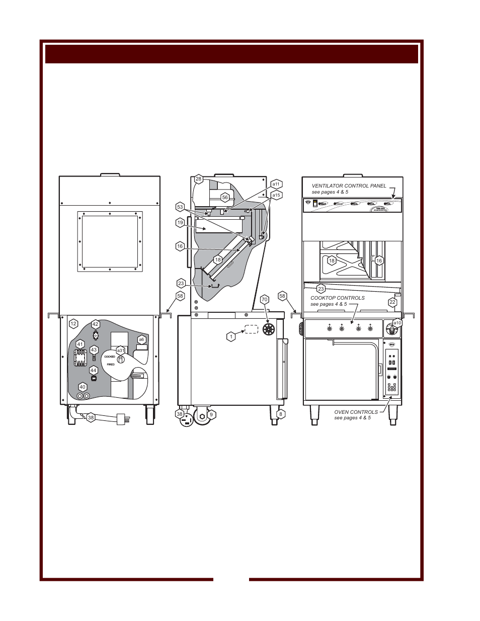 Wells CONVECTION OVEN and 4 HOTPLATE COOKTOP with UNIVERSAL HOOD WVOC-4HS User Manual | Page 4 / 34