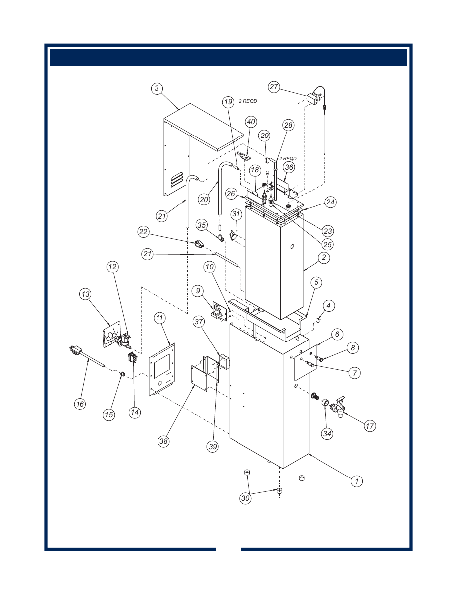 Exploded view & parts list | Wells 1222 1222CA User Manual | Page 16 / 20