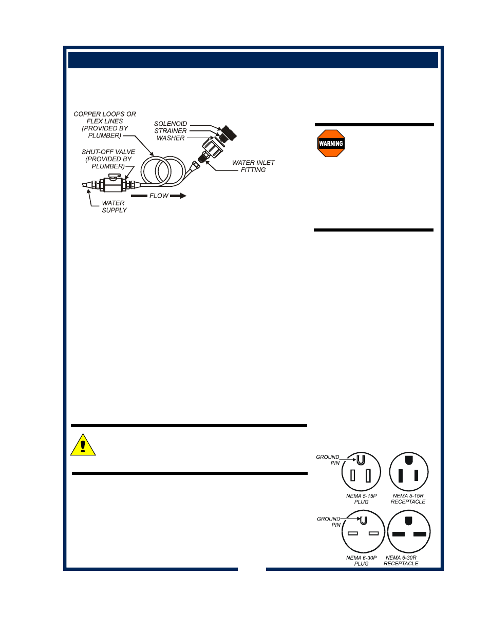 Installation (continued), Caution | Wells 1222 1222CA User Manual | Page 7 / 20