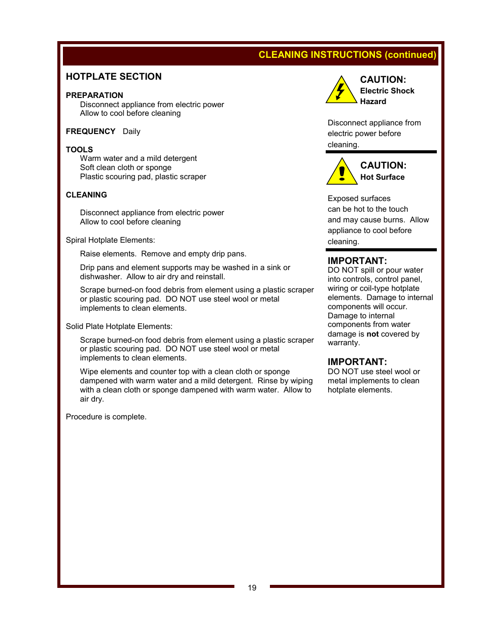 Wells WV-2HGRW User Manual | Page 21 / 32