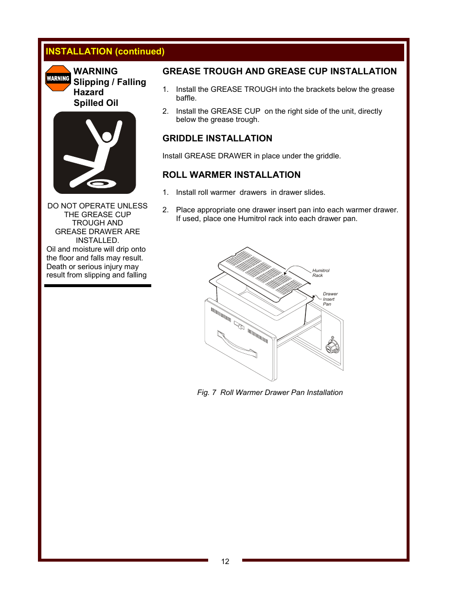 Wells WVG-136RW User Manual | Page 14 / 28