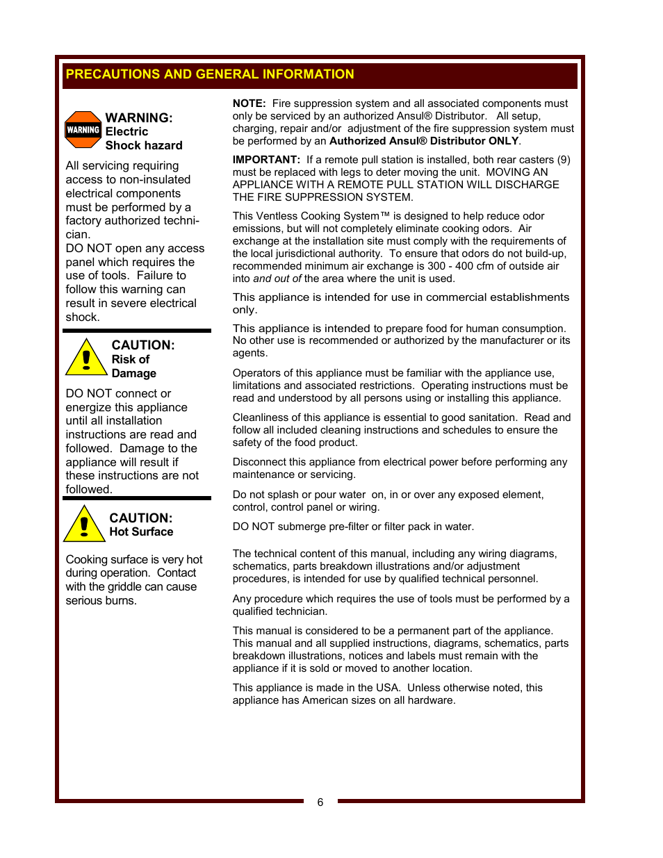 Wells WVG-136RW User Manual | Page 8 / 28