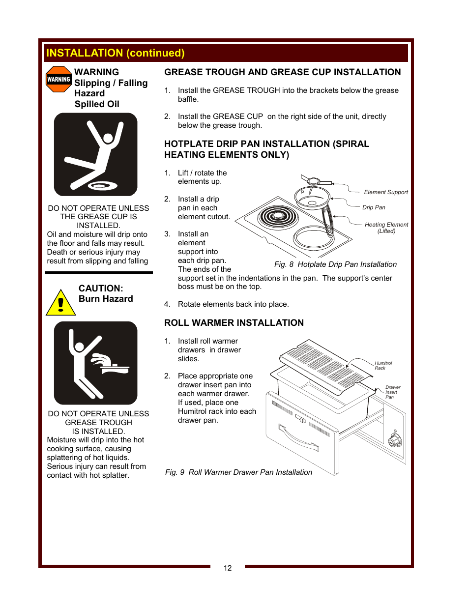 Installation (continued) | Wells WV-4HSRW User Manual | Page 14 / 28