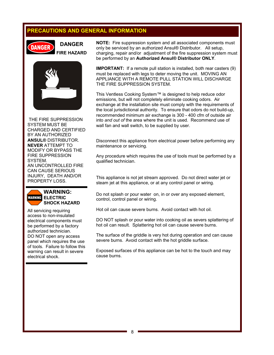 Wells WV-FGRW User Manual | Page 10 / 36