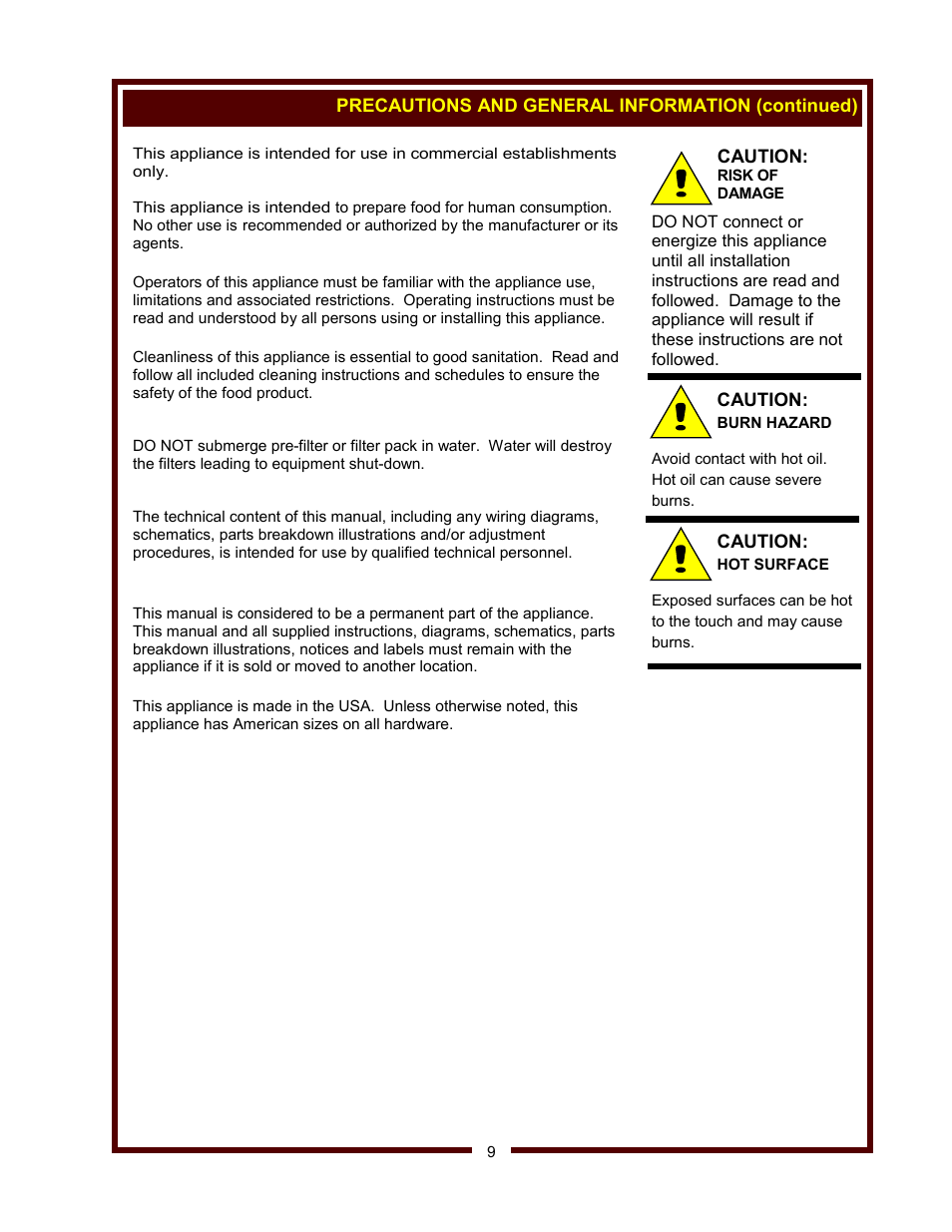 Wells WV-FGRW User Manual | Page 11 / 36