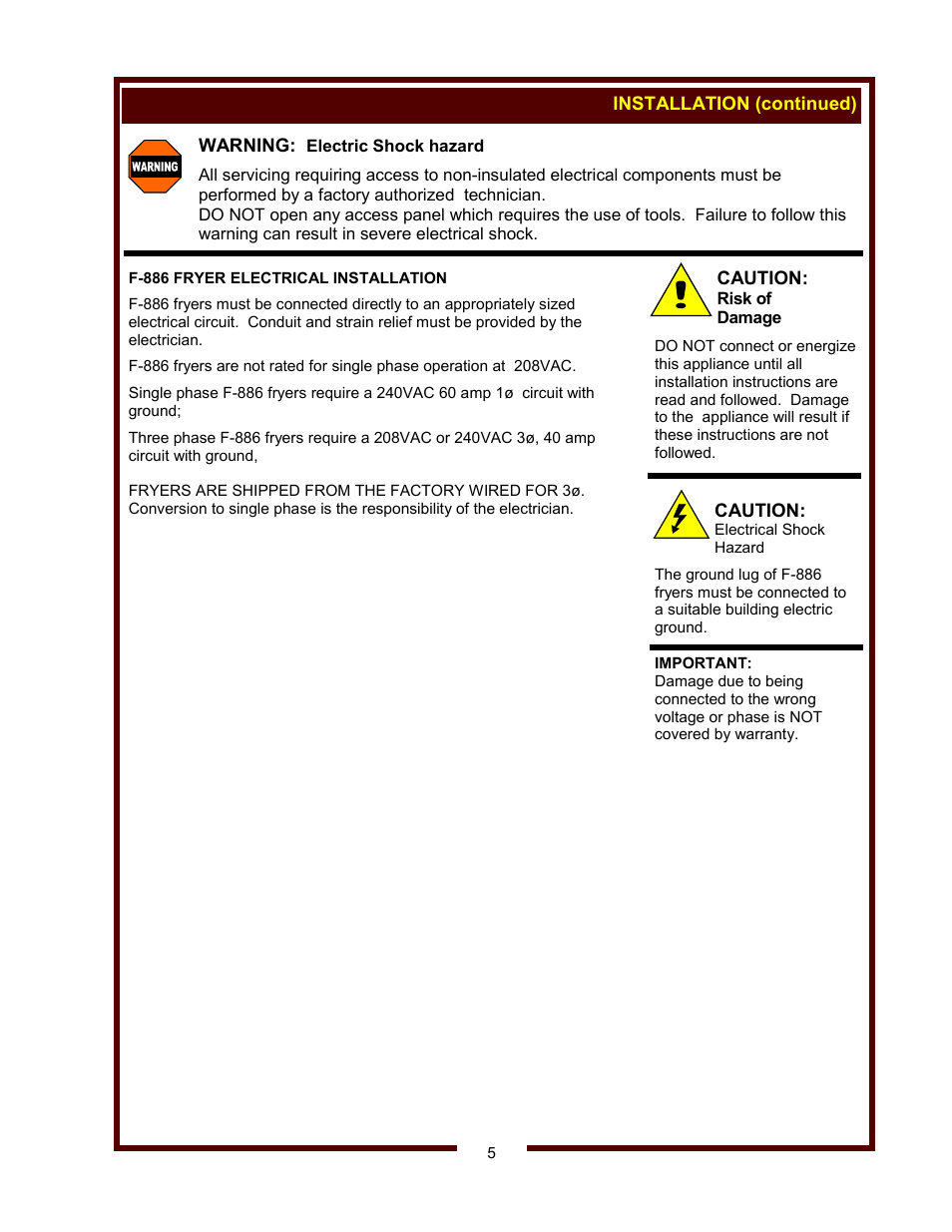 Wells F-886 User Manual | Page 7 / 16
