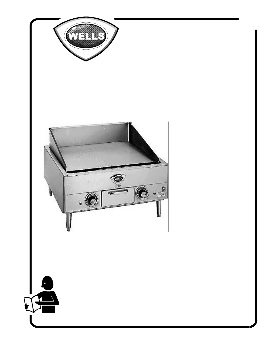 Wells Countertop Electric Griddles User Manual | 12 pages