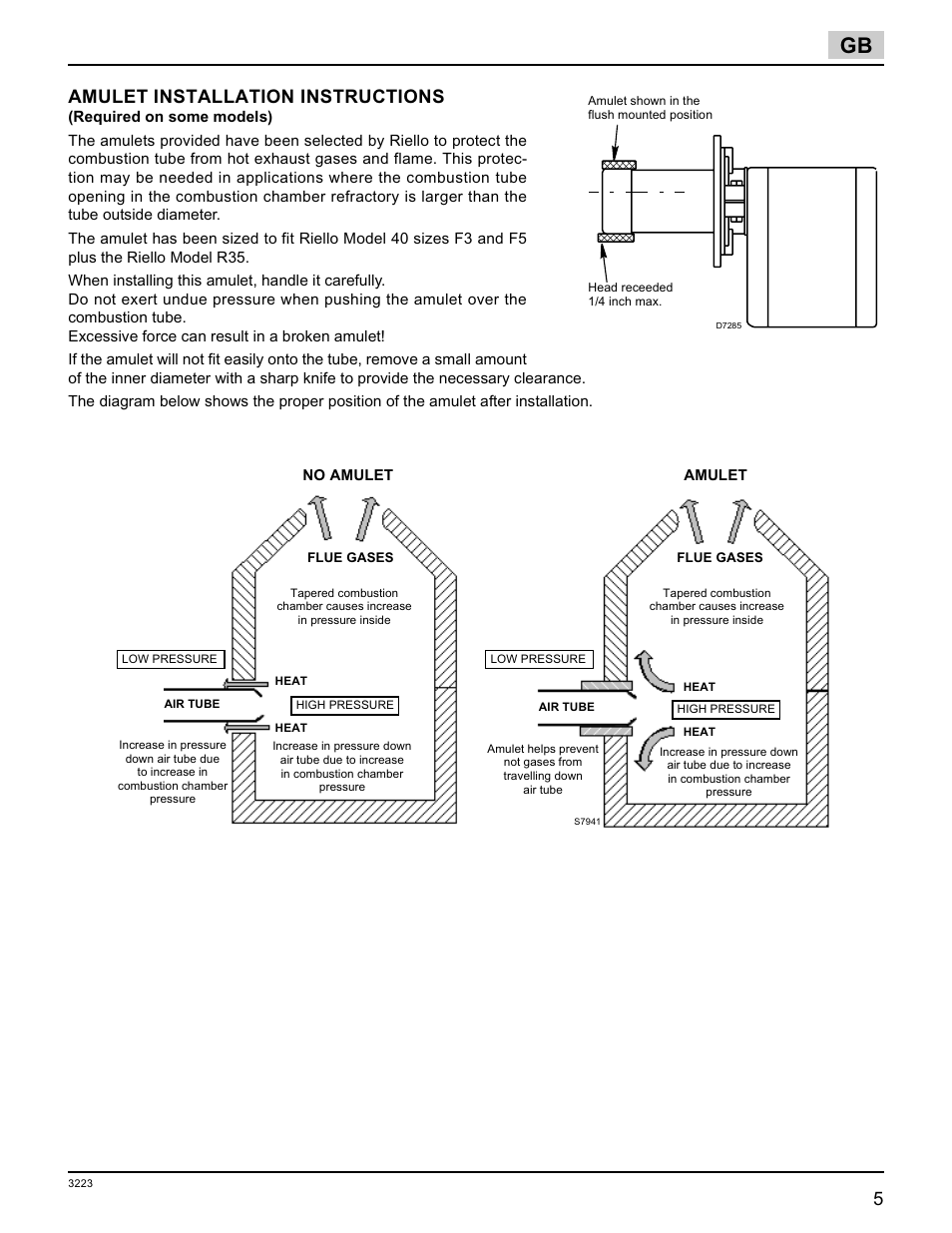 Amulet installation instructions | Weil-McLain 800058000-Brn-PO Rie F5 User Manual | Page 8 / 20