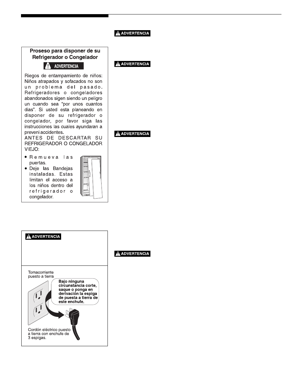Instrucciones importantes de seguridad | White-Westinghouse 218954301 User Manual | Page 23 / 40