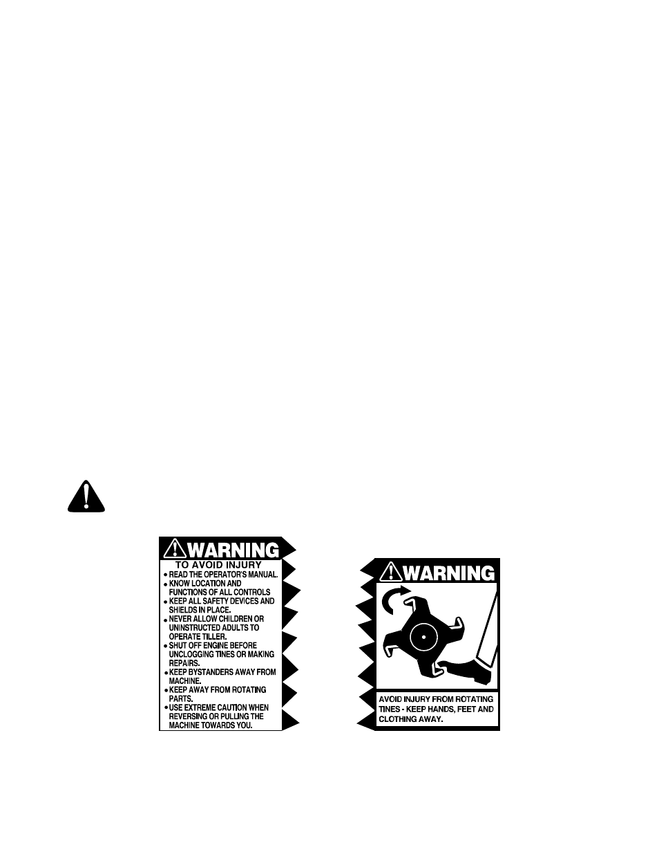 Children, Service, Warning — your responsibility | White 414 User Manual | Page 4 / 20