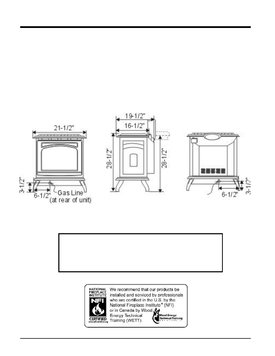 Waterford tara direct vent freestanding gas stove | Waterford Appliances T25-LP User Manual | Page 2 / 36