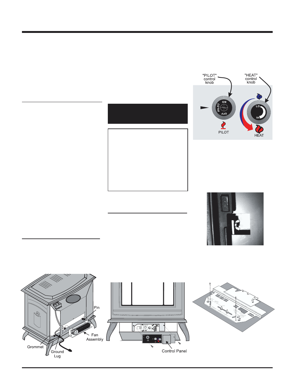 Maintenance, Removing valve, Fan maintenance | Replacing the gasket | Waterford Appliances EMERALD E63-NG1 User Manual | Page 18 / 24
