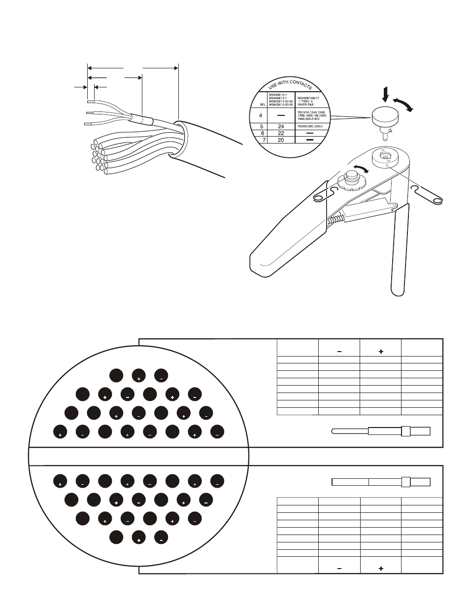 Input, W5 48, 16 pair color code | Pins sockets, Pin socket input wiring side of connector, Xlr pin 3 pin 2 pin 1, Pair # xlr pin 3 pin 2 pin 1, Pair | Whirlwind W5 48 User Manual | Page 2 / 3