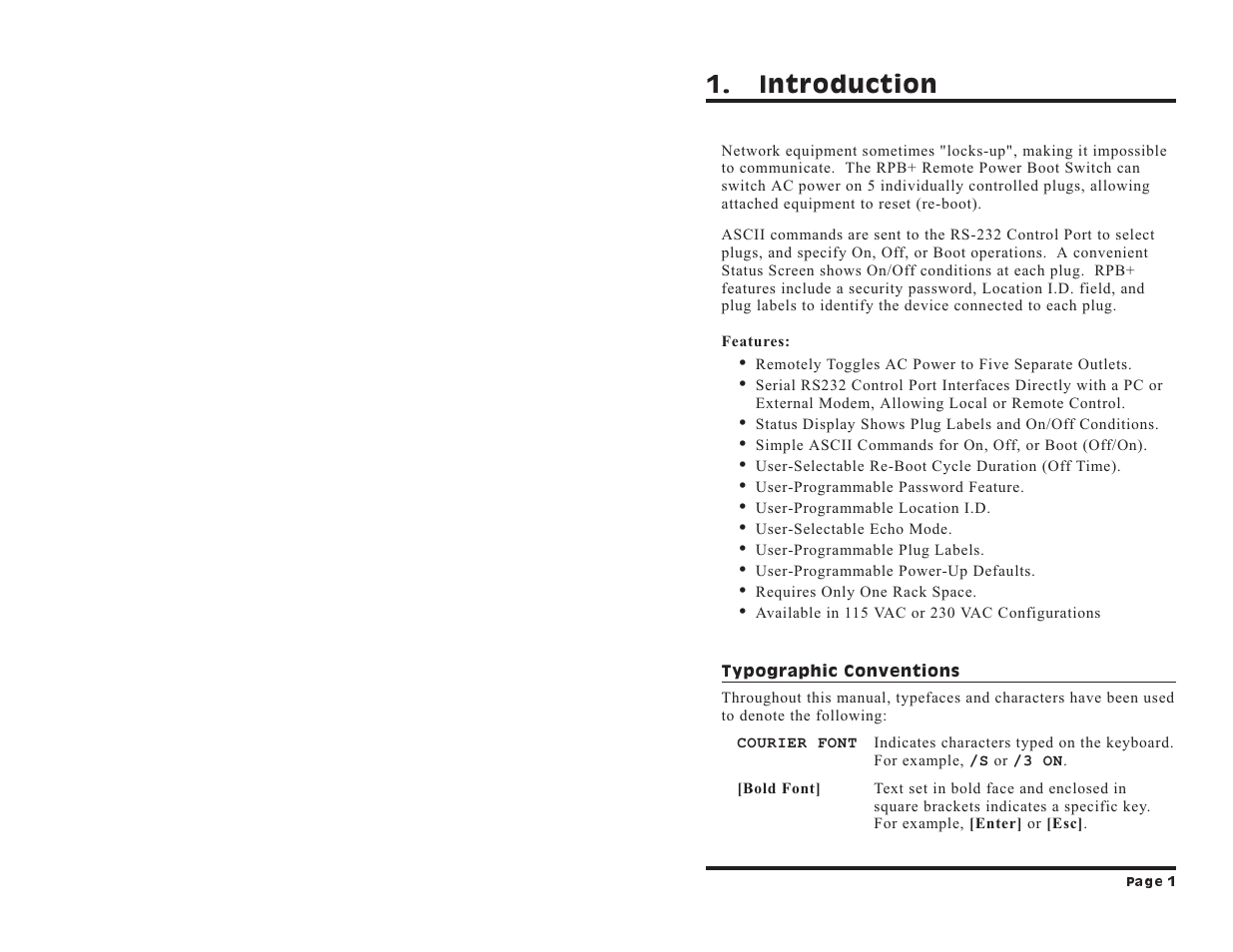 Introduction | Western Telematic 12651 User Manual | Page 3 / 16