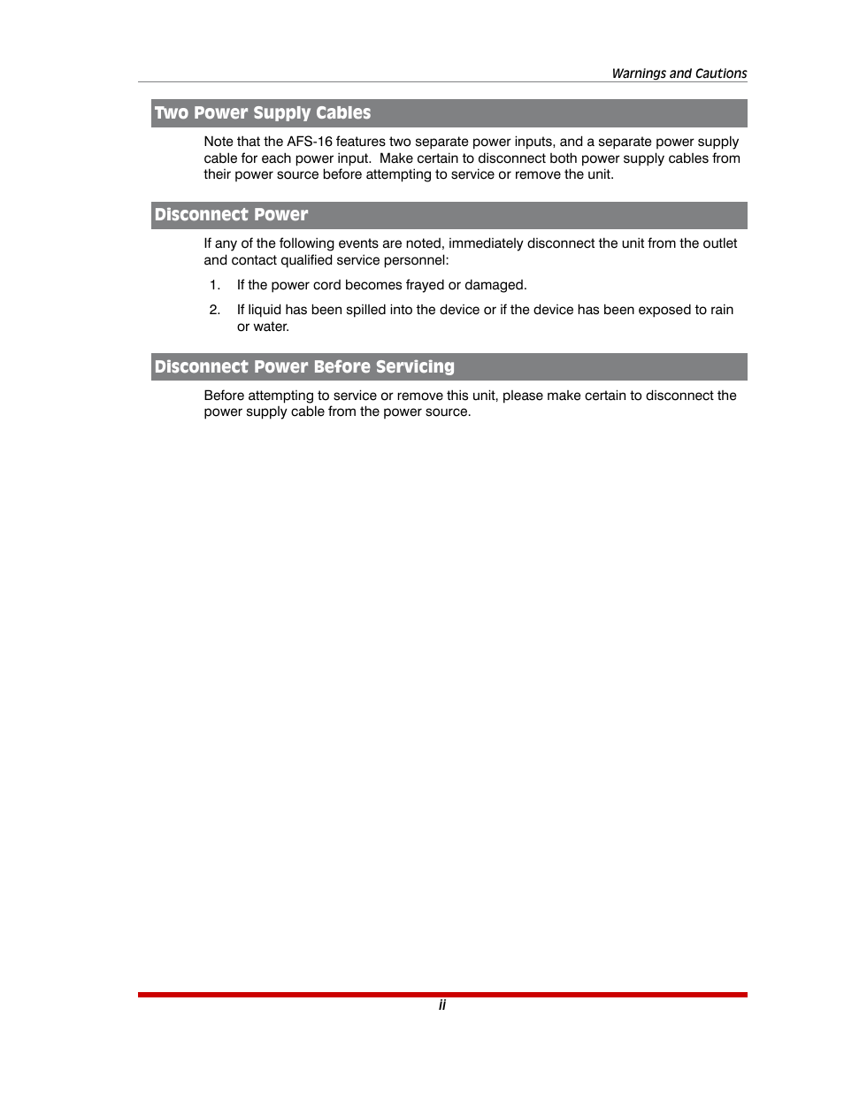 Western Telematic AFS-16-1 User Manual | Page 3 / 135