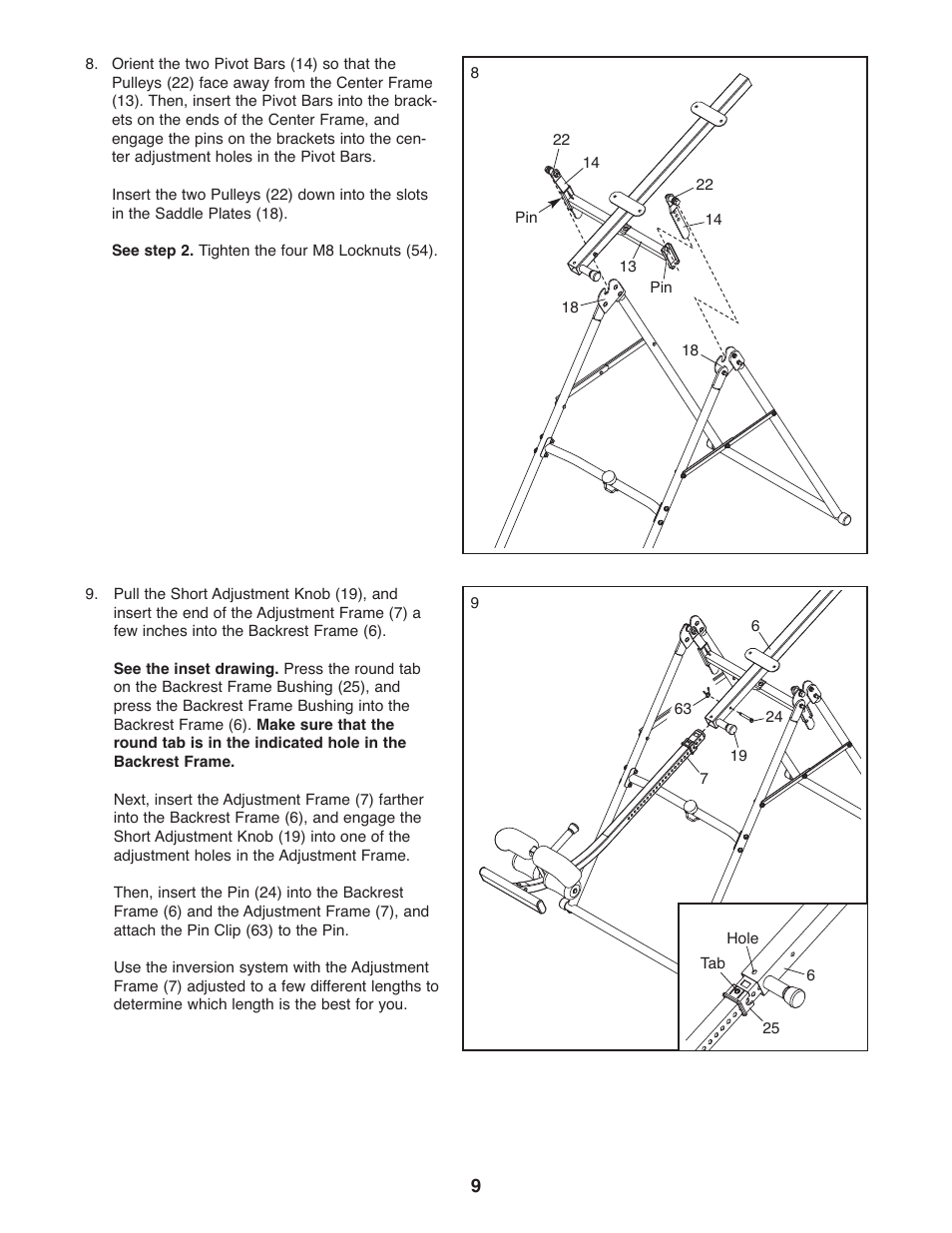 Weider WEBE0878.0 User Manual | Page 9 / 20