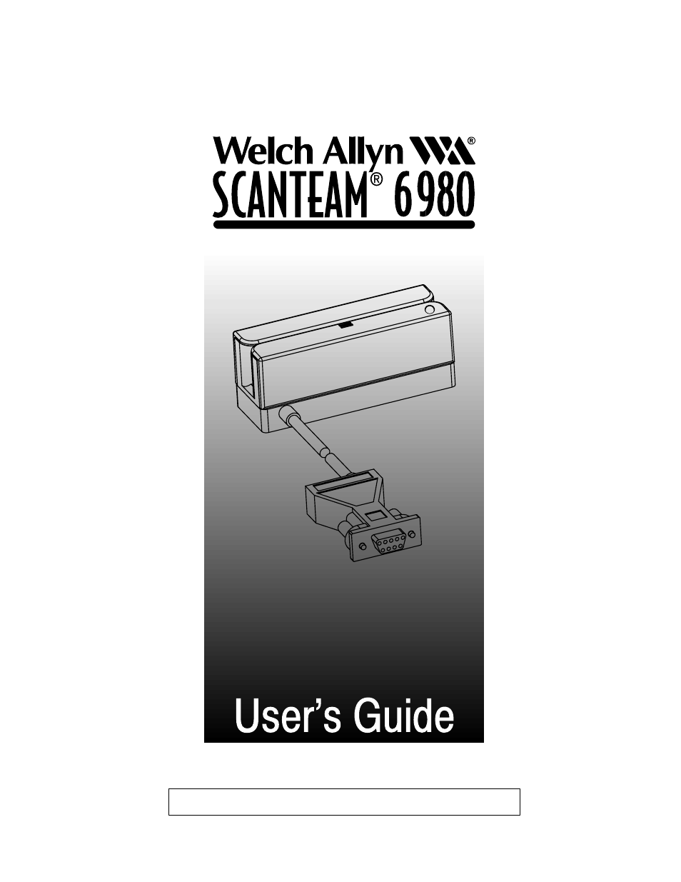 Welch Allyn SCANTEAM 6980 User Manual | 19 pages