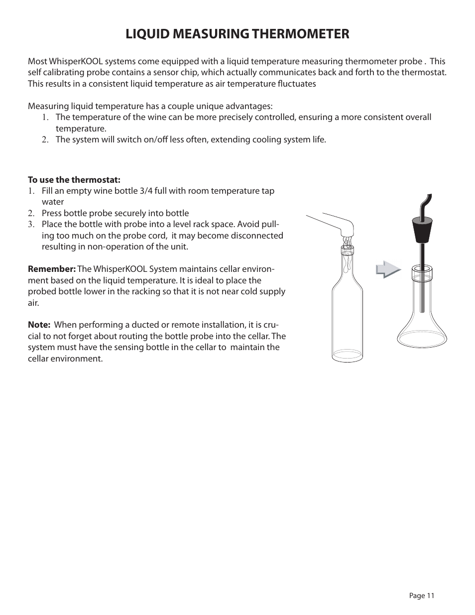 Liquid measuring thermometer | WhisperKool 081310 User Manual | Page 13 / 34