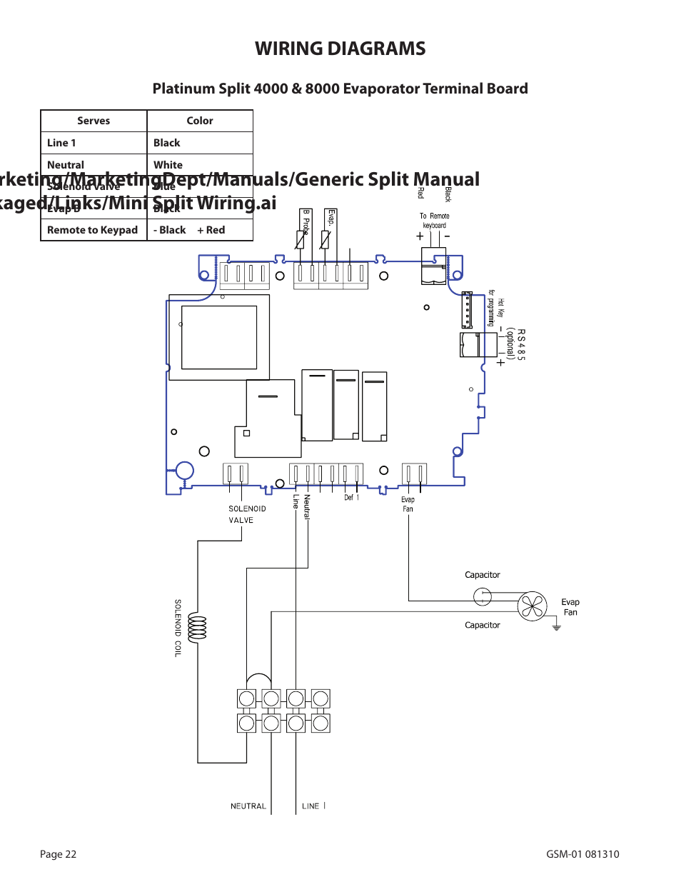 Wiring diagrams | WhisperKool 081310 User Manual | Page 24 / 34