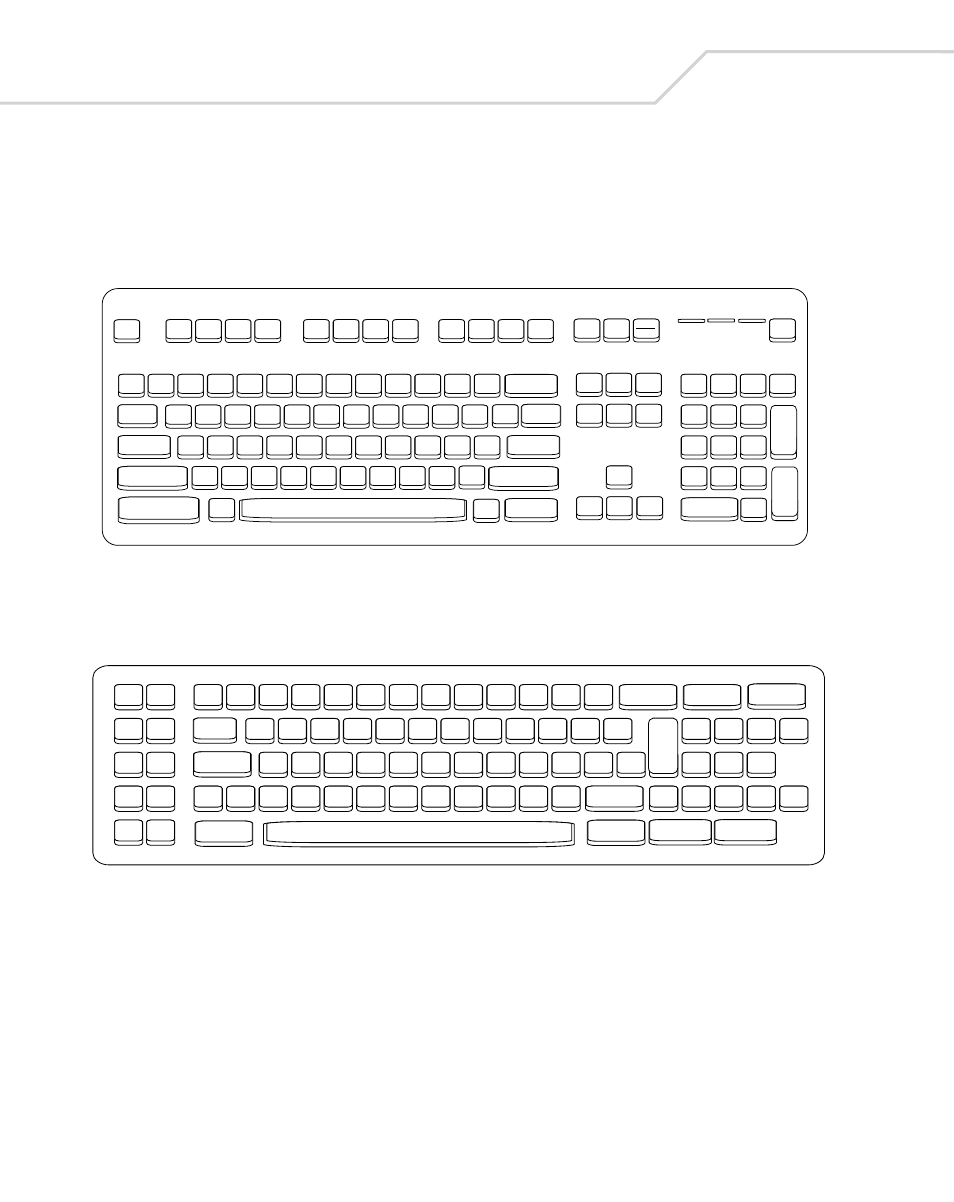 Keyboard maps, Keyboard maps -16 | Wasp Bar Code Wasp Duraline WLS 8400 FZ User Manual | Page 74 / 394