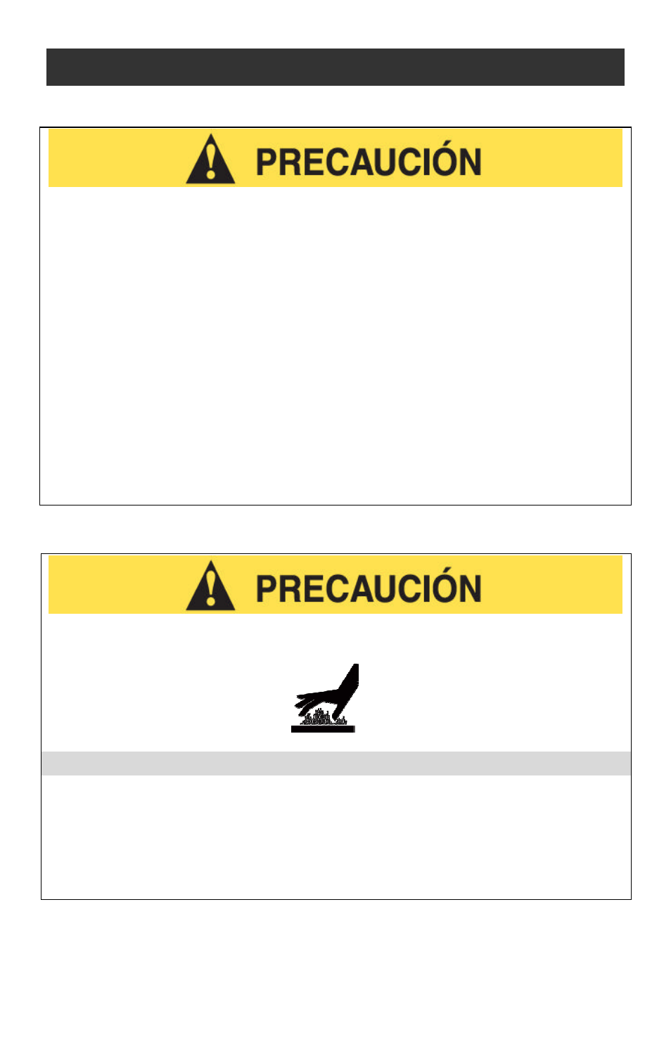 Precauciones importantes, Precauciones relativas al calor | West Bend Coffeemaker User Manual | Page 18 / 24