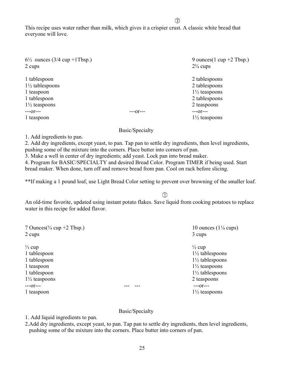 West Bend L4805 User Manual | Page 25 / 53