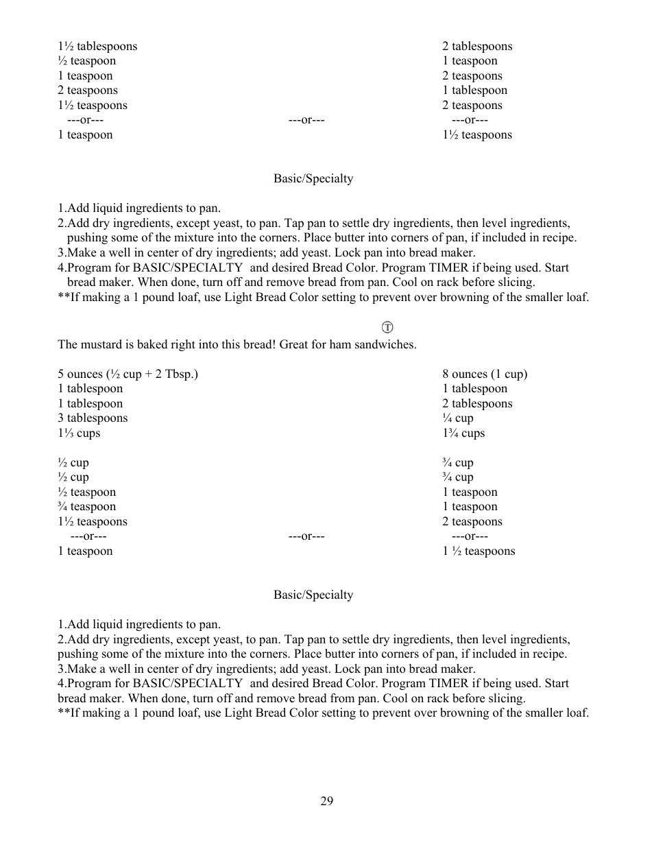 West Bend L4805 User Manual | Page 29 / 53