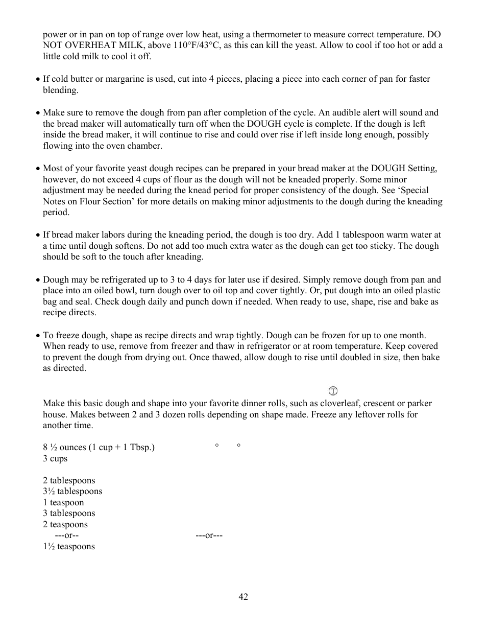 West Bend L4805 User Manual | Page 42 / 53