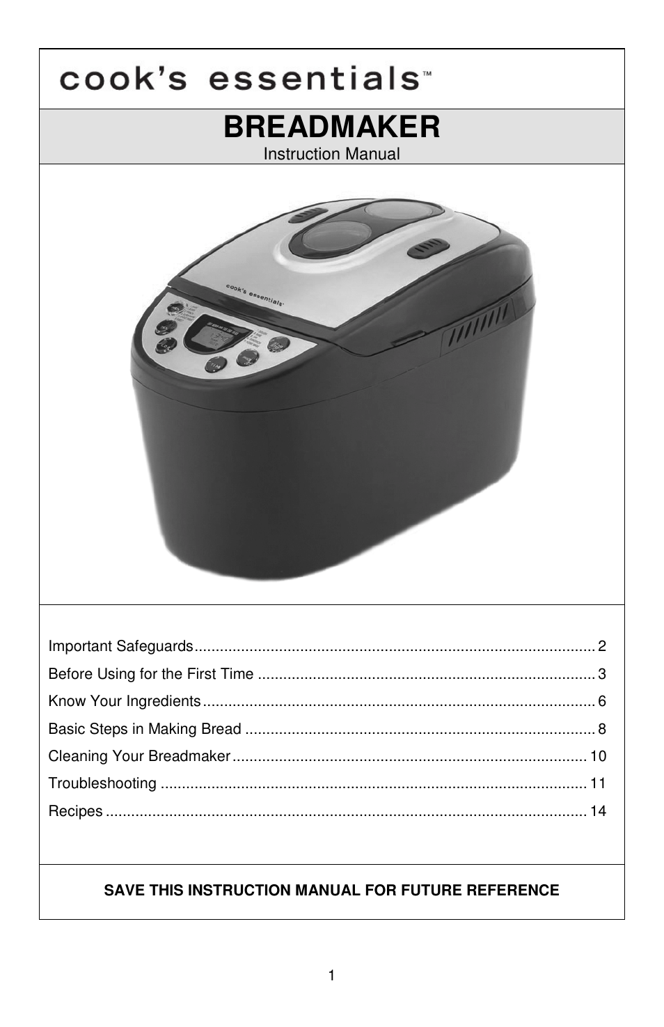West Bend cook's essentials L5815 User Manual | 24 pages