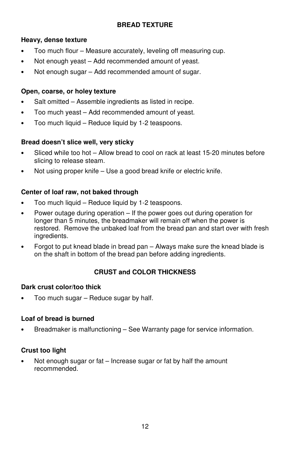 West Bend cook's essentials L5815 User Manual | Page 12 / 24