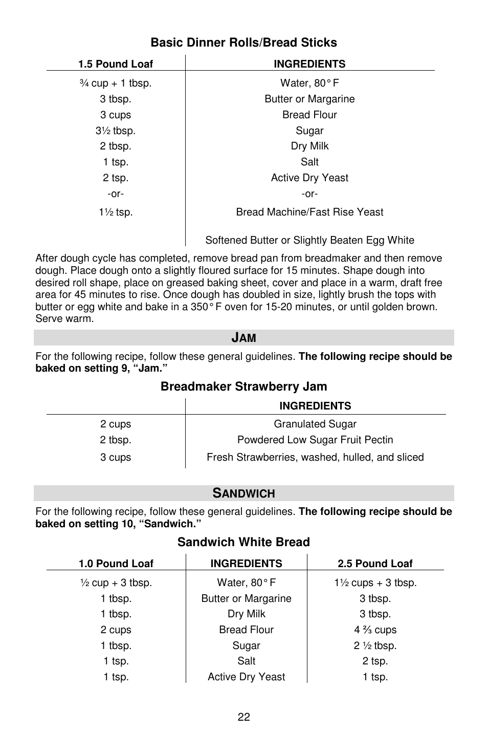 West Bend cook's essentials L5815 User Manual | Page 22 / 24