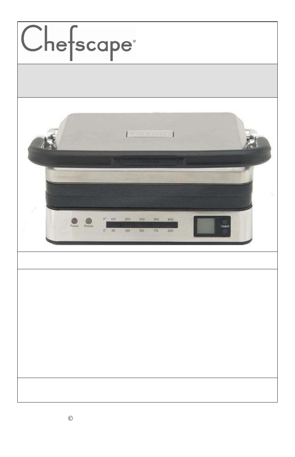 West Bend Versagrill PRGR1000 User Manual | 36 pages
