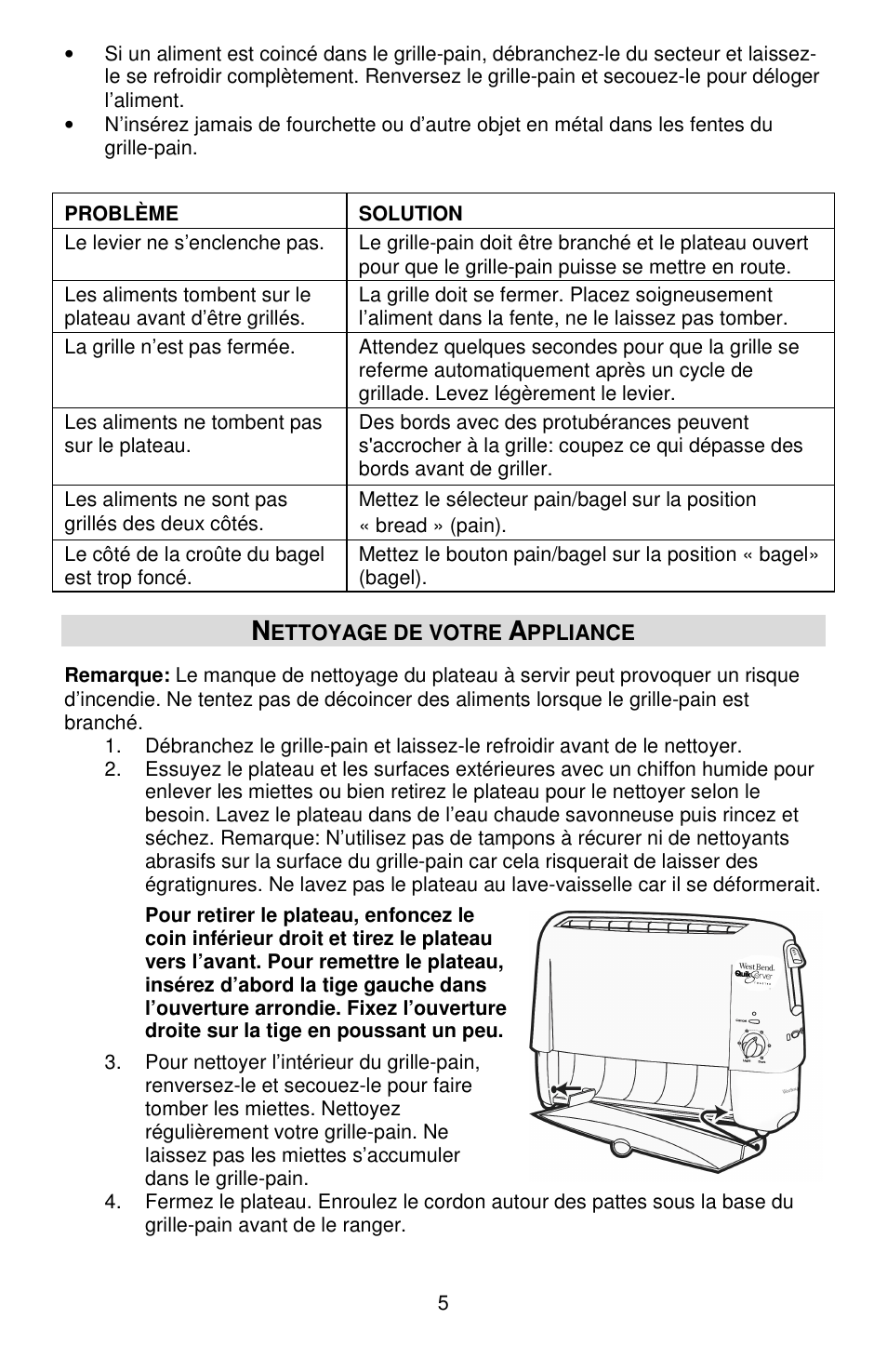 West Bend 643-050 User Manual | Page 12 / 20