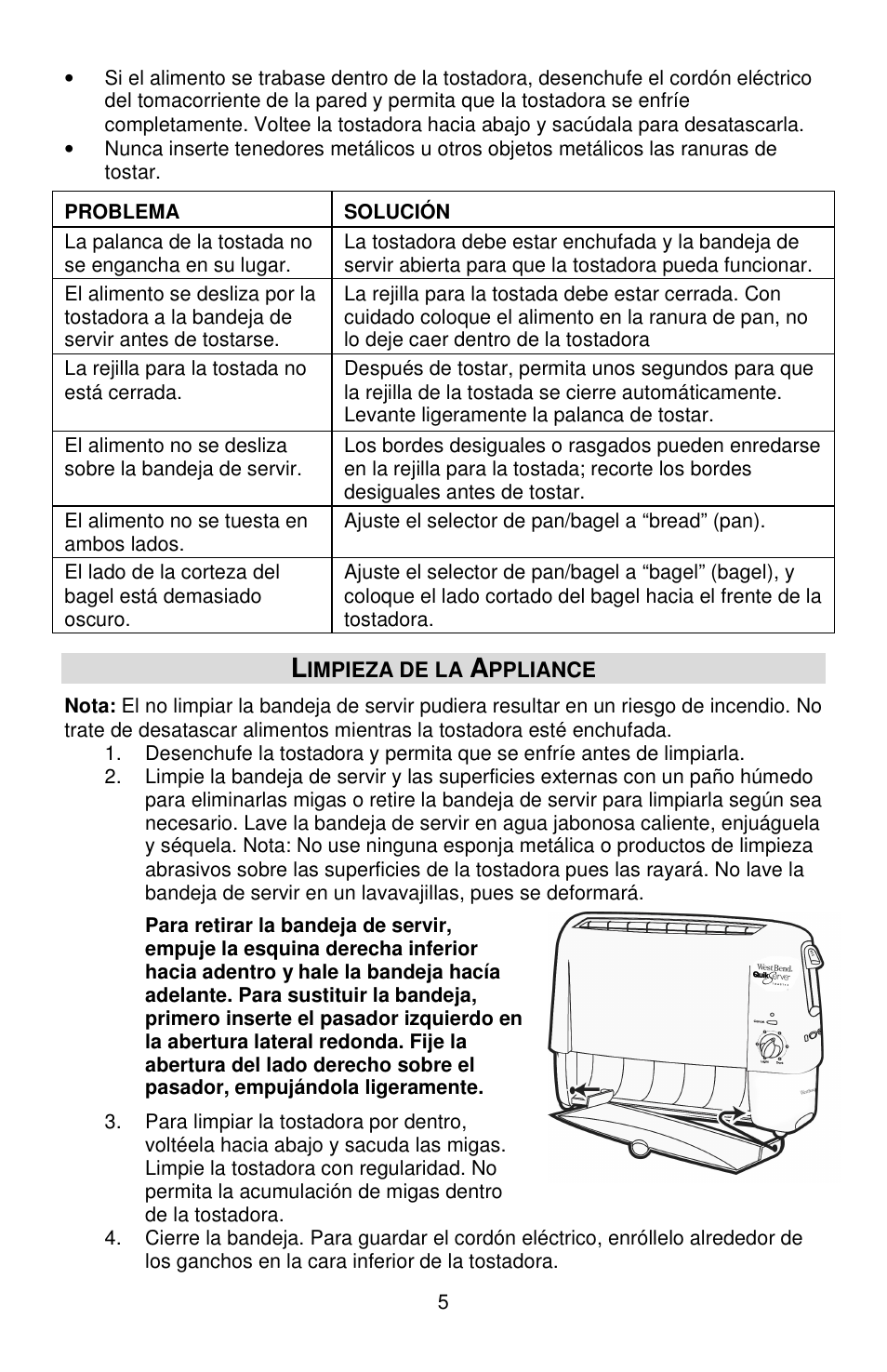 West Bend 643-050 User Manual | Page 18 / 20