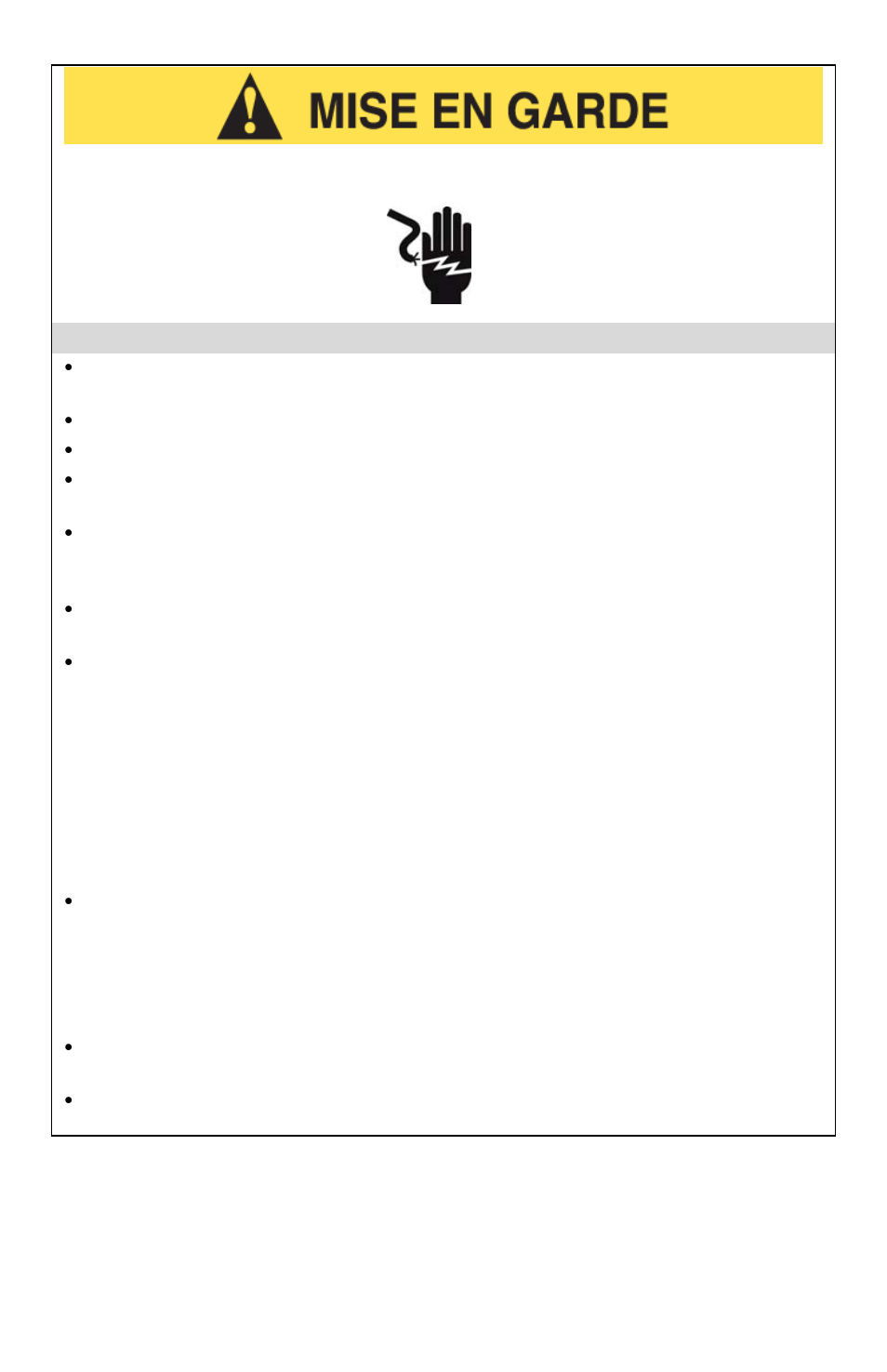 Précautions liées à l’électricité | West Bend L5696 User Manual | Page 11 / 24