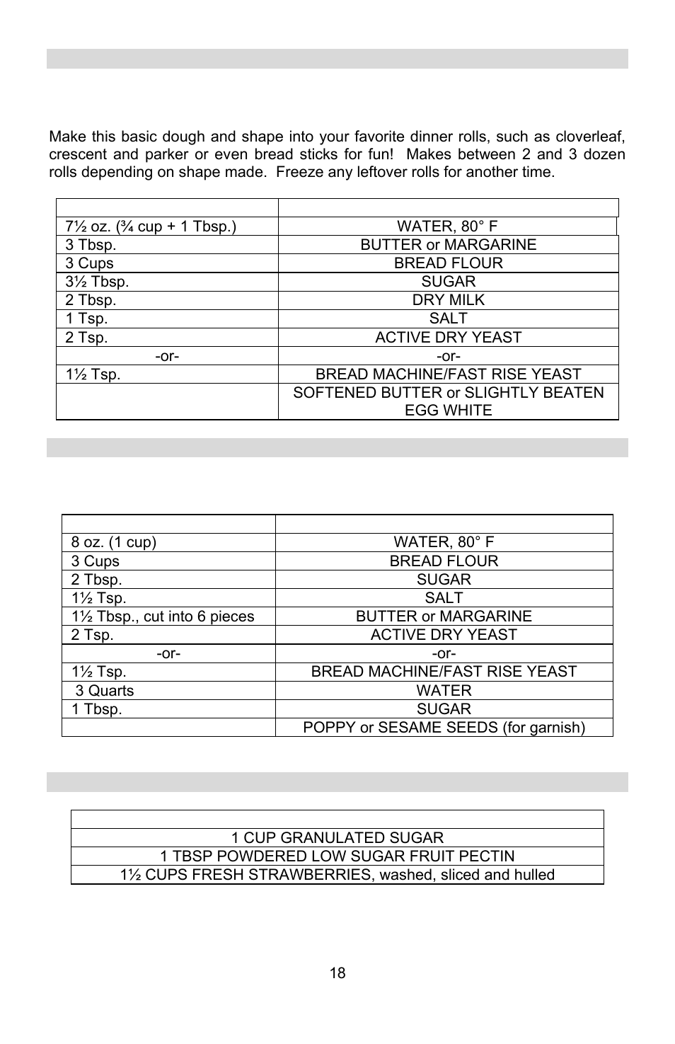 West Bend L5689A User Manual | Page 18 / 60