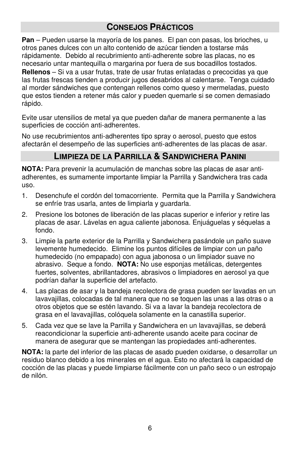 West Bend L5789 User Manual | Page 30 / 36