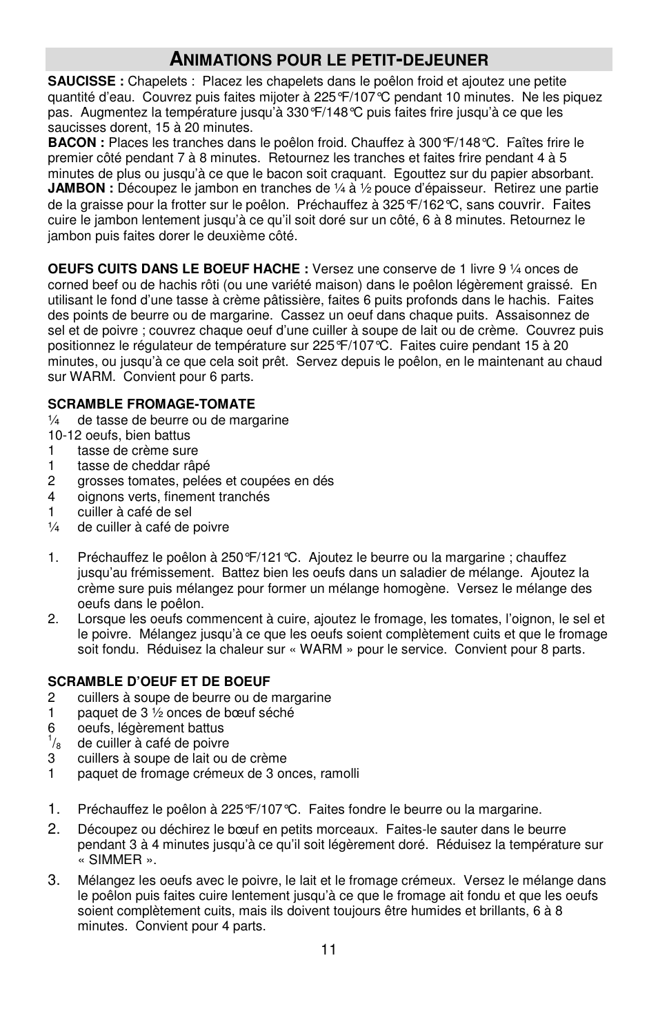 West Bend L5571D User Manual | Page 25 / 44