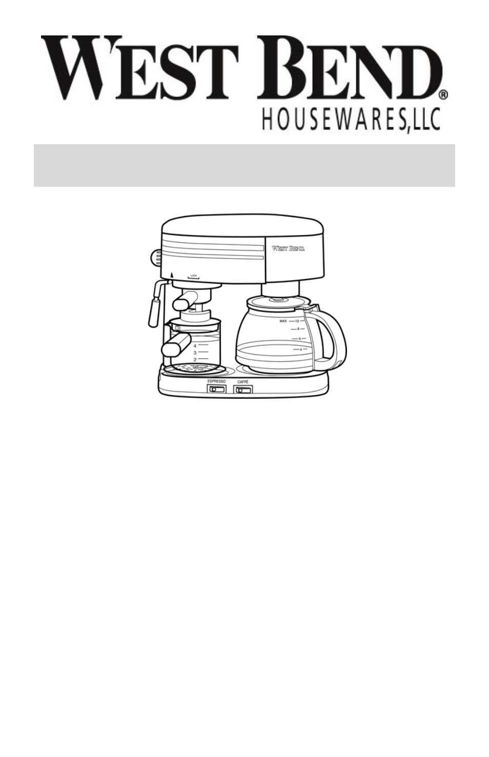 West Bend COFFEE CENTER User Manual | Page 27 / 40