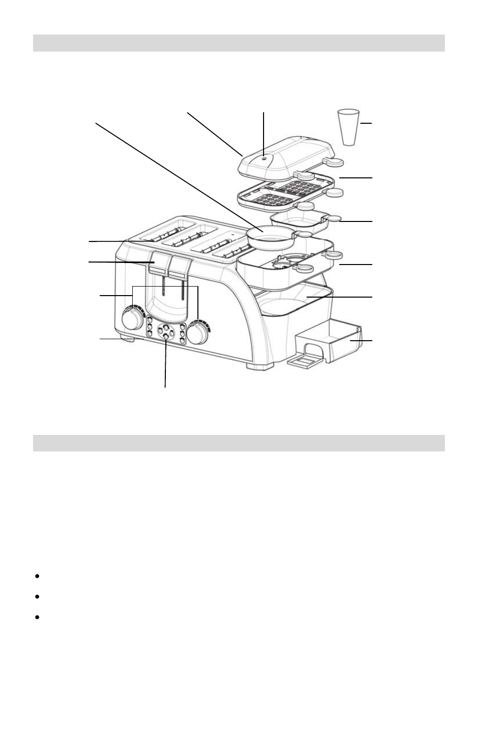 Assemblage de votre egg & muffin toaster, Utilisation de votre egg & muffin toaster | West Bend Chefscape TEMPR User Manual | Page 17 / 40