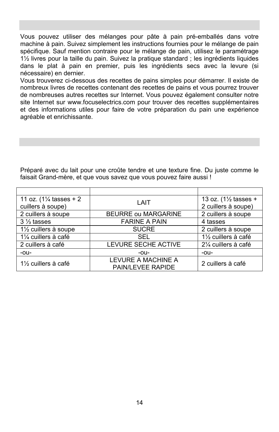 Recettes | West Bend Chris Freytag 41200CF User Manual | Page 34 / 60