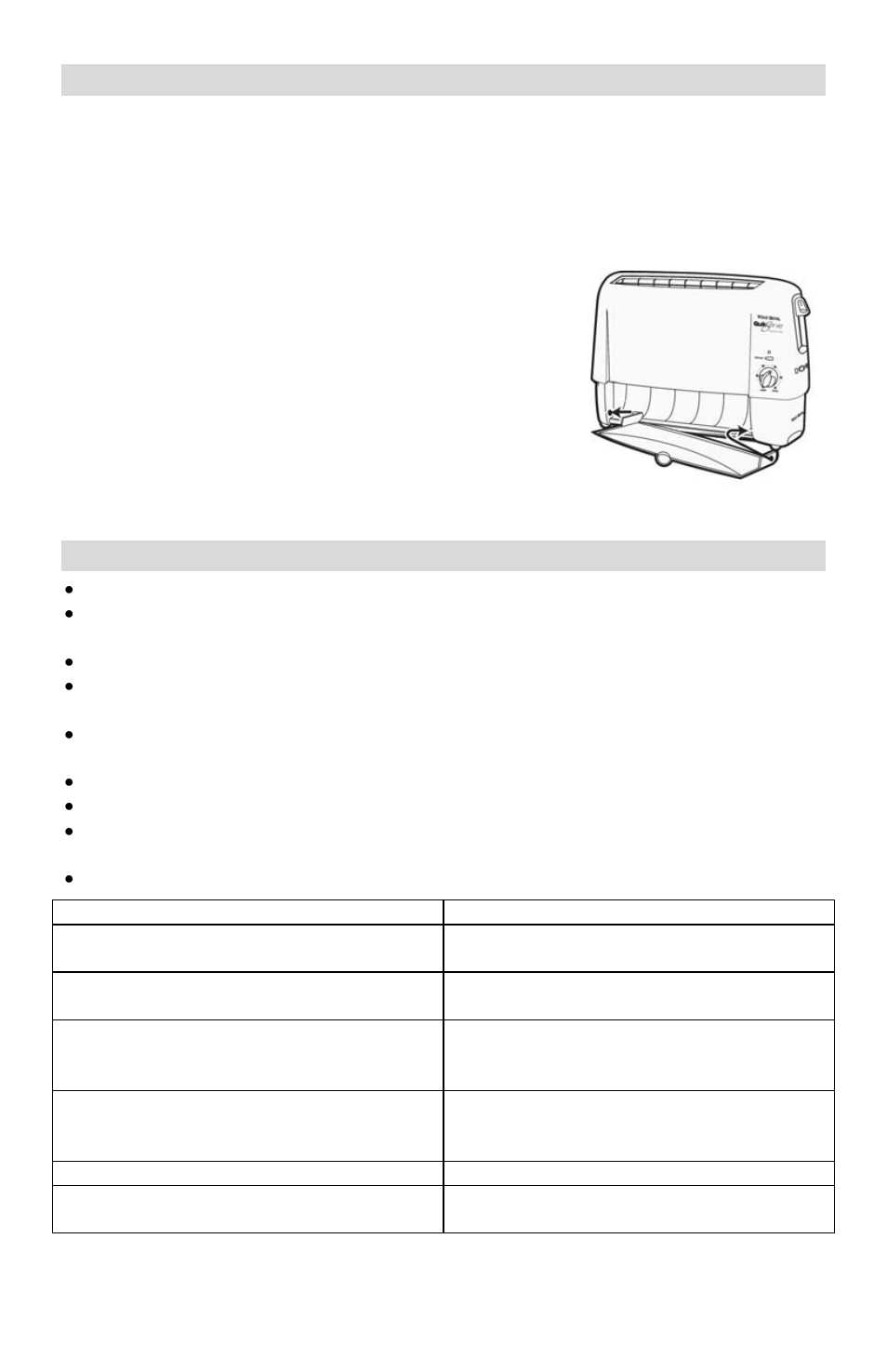 Cleaning your toaster, Toasting tips & troubleshooting | West Bend QUIKSERVE User Manual | Page 6 / 24