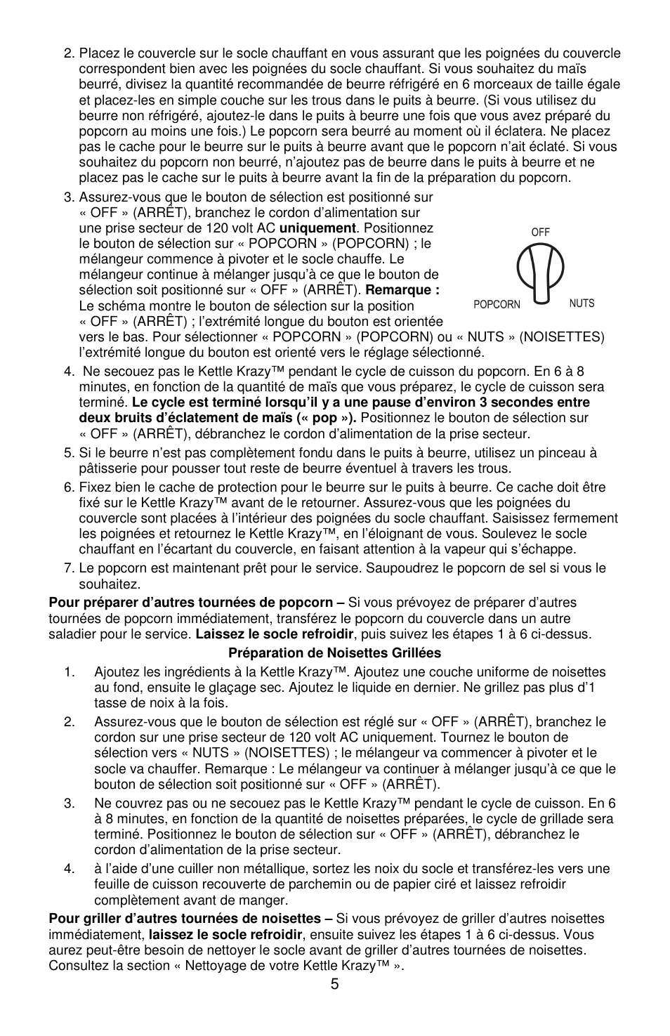 West Bend Kettle Crazy L5781A User Manual | Page 15 / 32